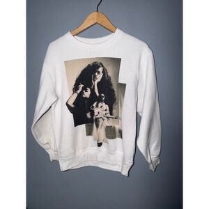 H.E.R. Official Merchandise White Graphic Crewneck Sweatshirt Size Small